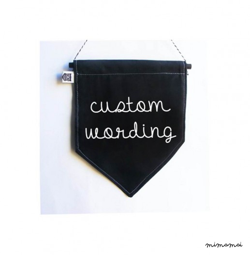 CUSTOM WORDING WALL BANNER