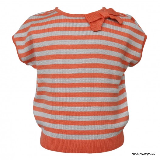 Kira top Coral Beige