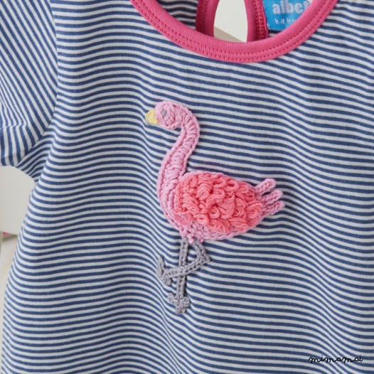 Crochet Flamingo Romper
