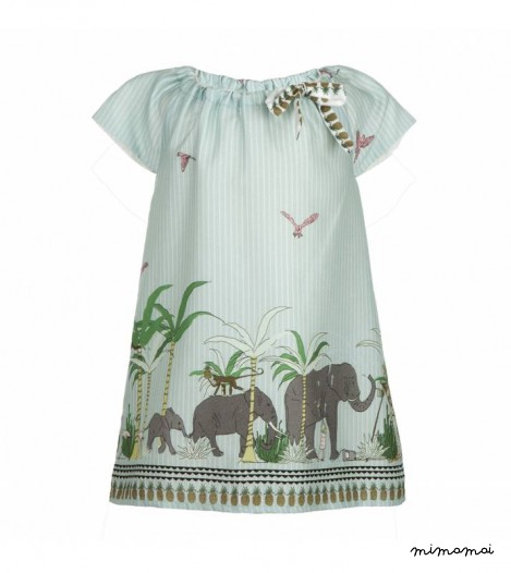 Ivy Dress, The Zoo, Blue