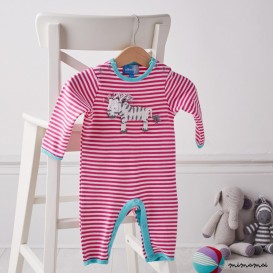 Crochet Zebra babygrow