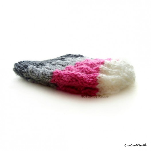 Babys, ragazze Beanie, inverno berretto a trecce