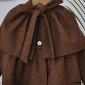 Coat girl...Baby Girl Jacket.. Little Girl..Winter Jacket..Brown