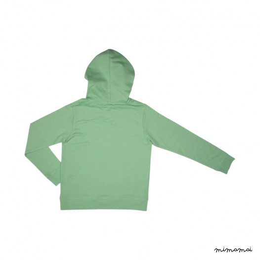 Sweat &agrave; capuche gar&ccedil;on vert Victor