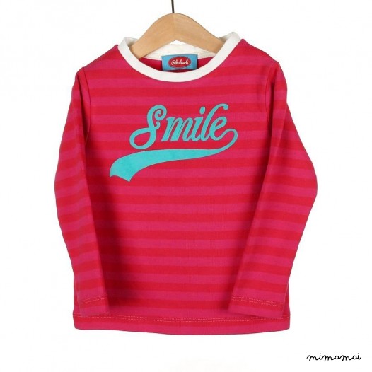 Girls 'Smile' T Shirt