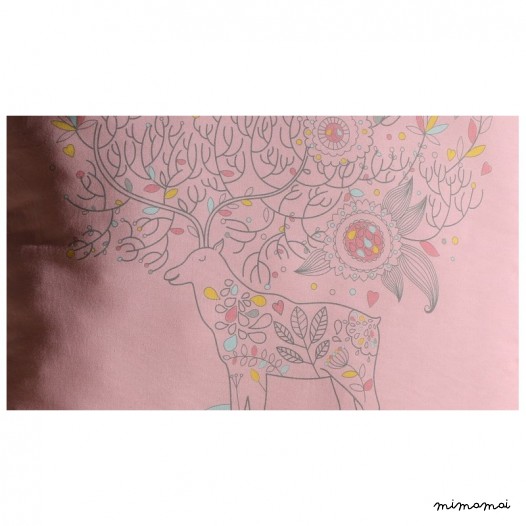 Coussin cerf 36.5x36.5 cm