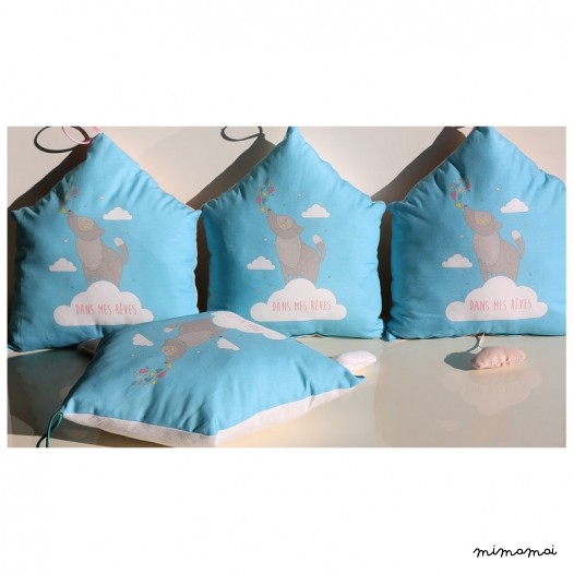 grand coussin musical P'tit loup