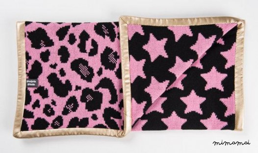 Coperta del bambino, coperta di stampa leopardo, stella coperta,