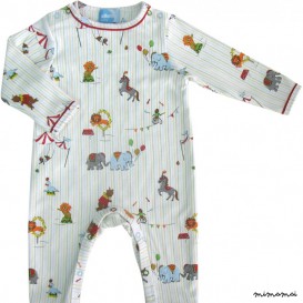 Albetta's Circus print babygrow