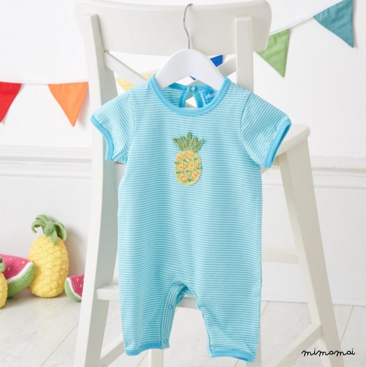 Crochet Pineapple Romper