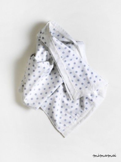 Ewald Blanket white and gray