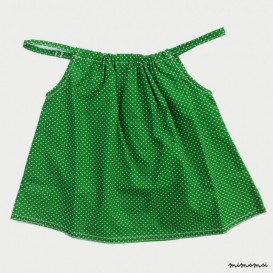 Green strap top