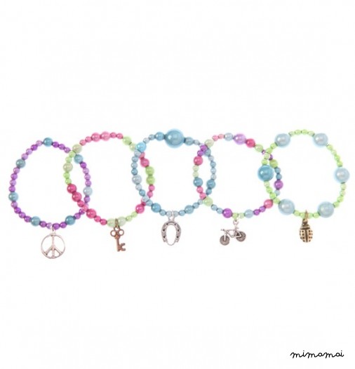 Miracle bead charm bracelets