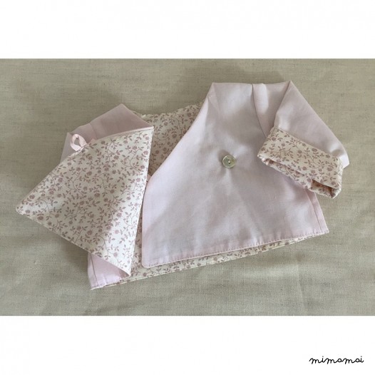 Chaqueta de lino ni&ntilde;a, reversible Principitos