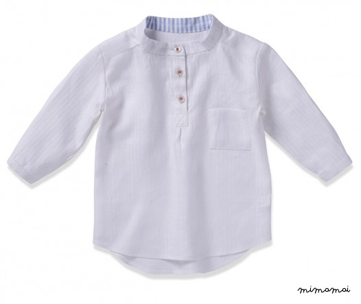 Shirt HUGO linen white