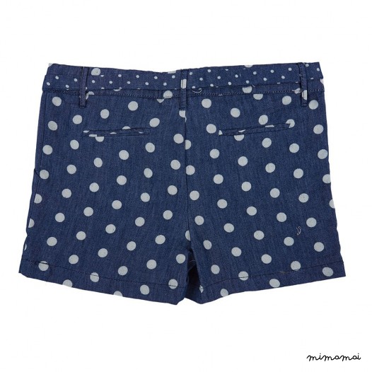Short girl, Pants, Short Polka dots Print, Short classic trend,Girl shorts, Polka dot shorts