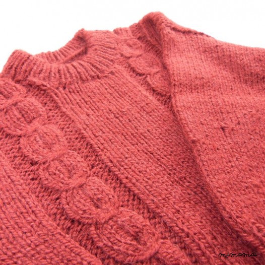 Guinda Jumper &ndash; Carnelian red