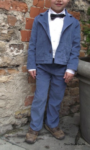 Natural corduroy pants