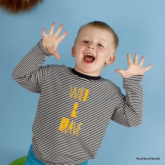 Boys 'Wild And Brave' T Shirt