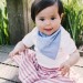 Baby Skirt red stripy