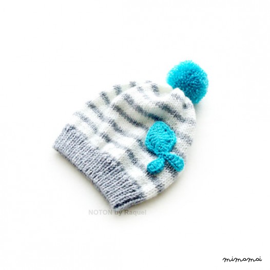 Babys Blue Fish, Boys Beanie, inverno berretto