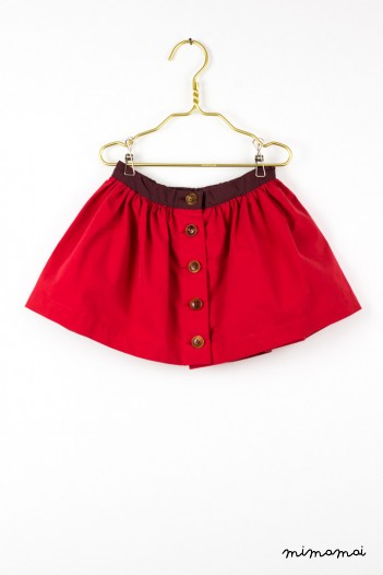 Ronja skirt in red