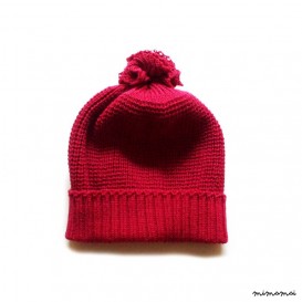 Babies/Children's merino wool hat/pom pom hat/bonnet hat/beanie