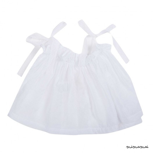 Baby viscose shirt, Baby summer top, Baby set, Baby girl top, Baby girl white shirt