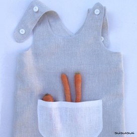 Young gardener pinafore