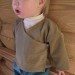 Natural bolero jacket
