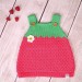 Bambino vestito maglia vestito lampone