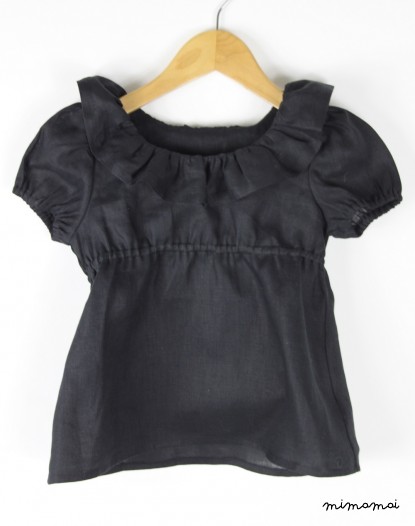 Bellas linen blouse