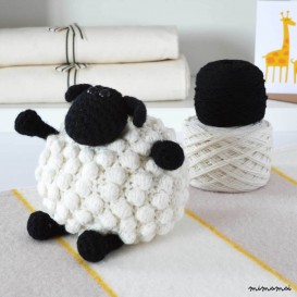 LUXURY BOBBLE SHEEP AMIGURUMI CROCHET KIT