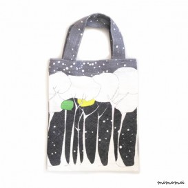 Small Bag in Grey Snowstorm
