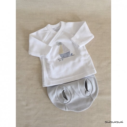 Conjunto cruzado con ranita Mediterraneo