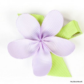 Allie Lavender Flower Hair Clip