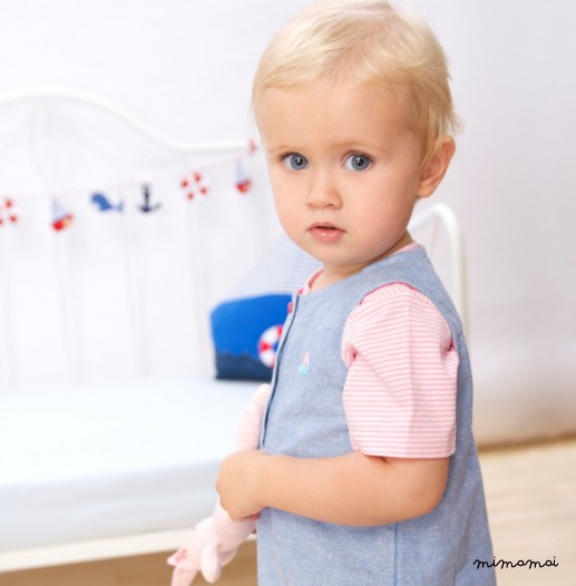 Chambray Romper