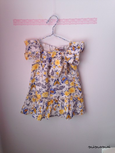 Girl dress, Lemon, Blue toddler dress, girl clothes Yellow floral girl&rsquo;s dress