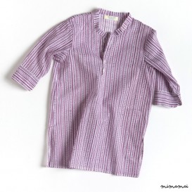 Fiore Shirt Dress cherry pink