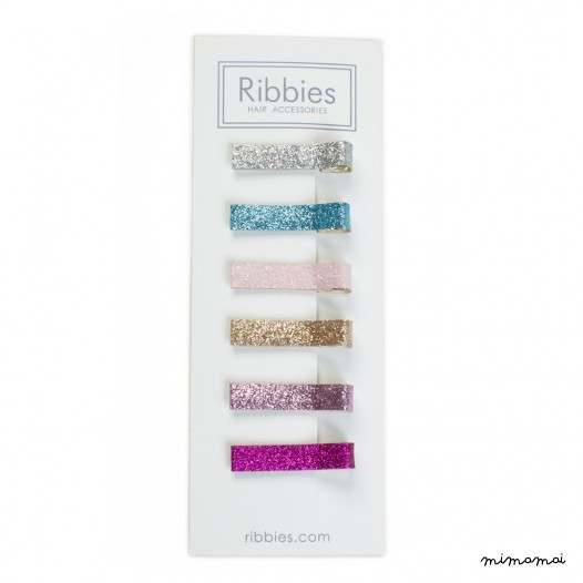Hair Clip Set of 6 - Sparkle