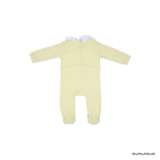 Pyjama jaune b&eacute;b&eacute; Camille