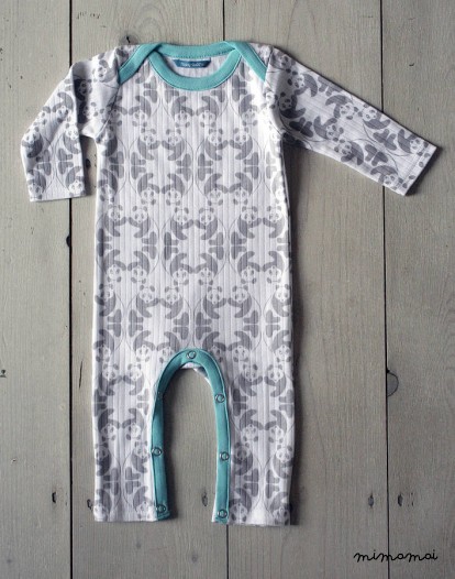 Panda Mates Sleepsuit