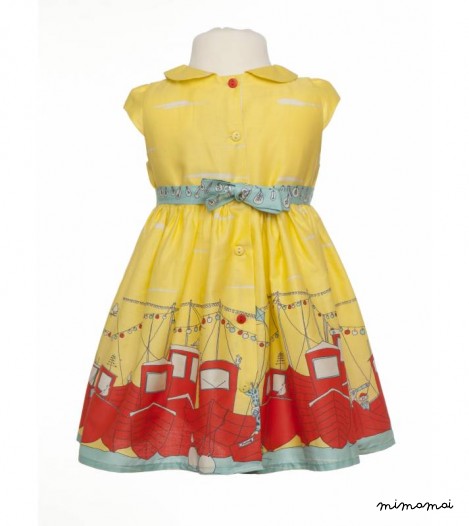 Millie Boats in Yellow