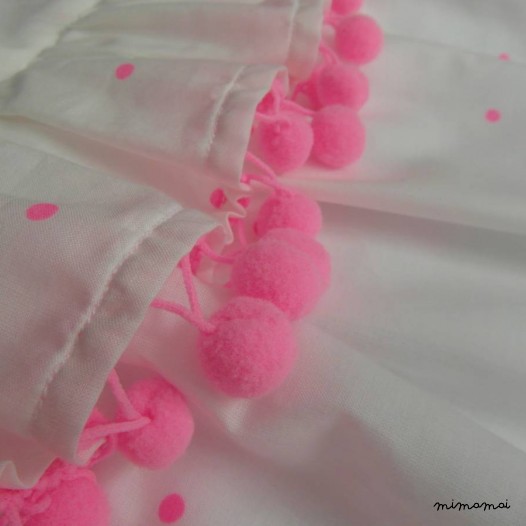 Robe "Mademoiselle Petits Pois"
