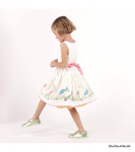 Penny Dress, Bird Beauty Pageant, Ivory