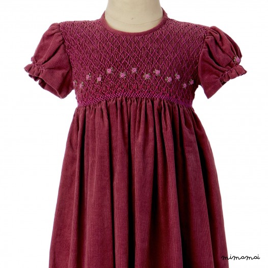 Great Purple Hairstreak girls old fashion dress