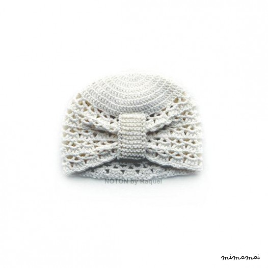 Babys pizzo cappello, uncinetto cappello, ragazze turbante