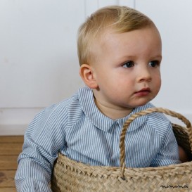 Blouse &agrave; rayures b&eacute;b&eacute; Octave