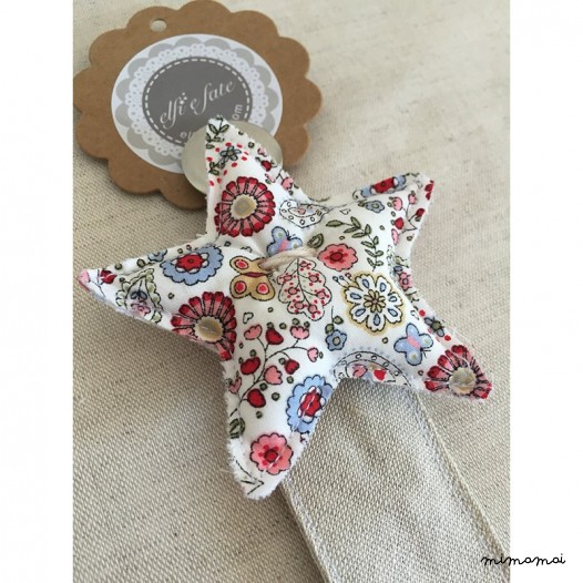 Porta chupetes Stich Star Flower
