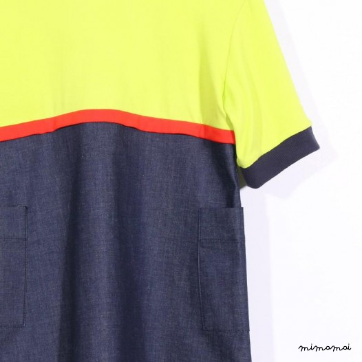 Sweater Dress neon yellow